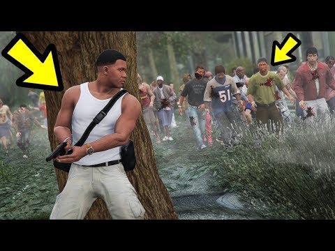 ზომბების ყველაზე დიდი შემოსევა GTA 5 ქართულად - zombie mod gta 5 qartulad